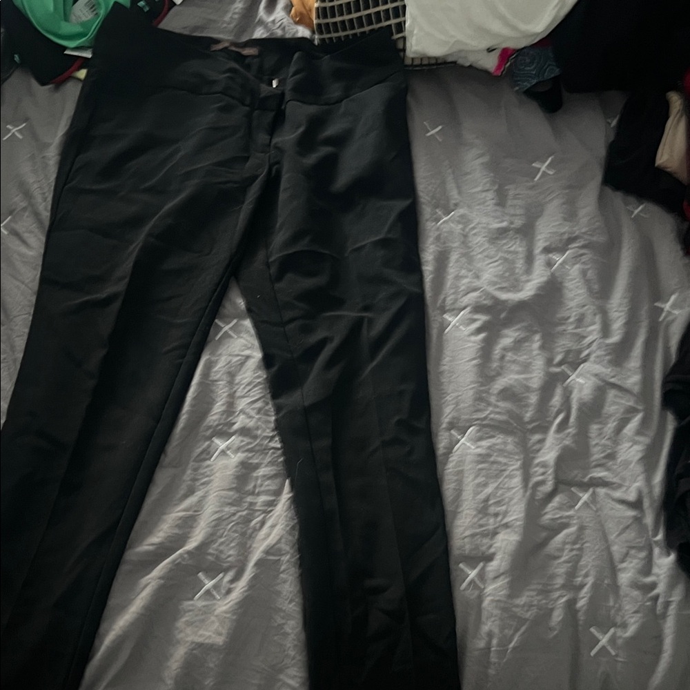 The Limited Drew Fit Black Trousers